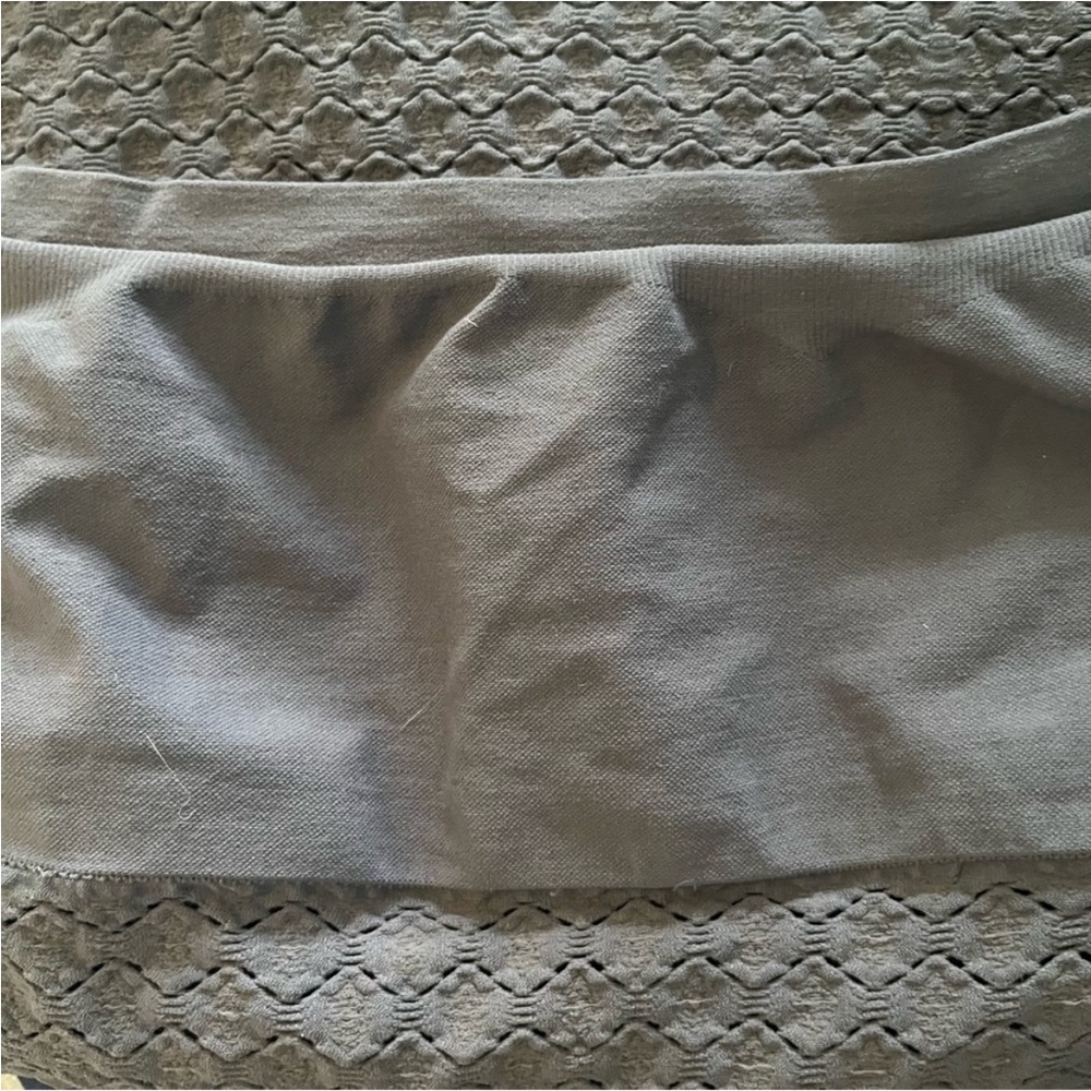Free People Intimately Honeycomb Tube Top Size M/L in Grey - Picture 7 of 9